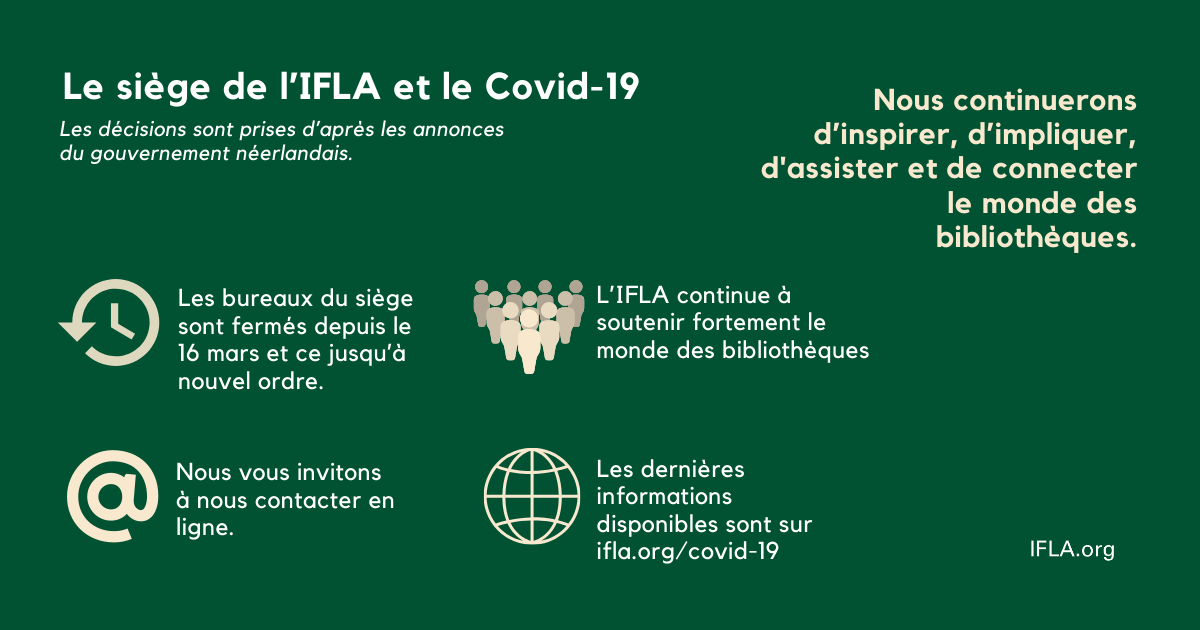 IFLA HQ and COCVID-19