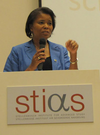 IFLA President Ellen Tise, photo by Marié Roux