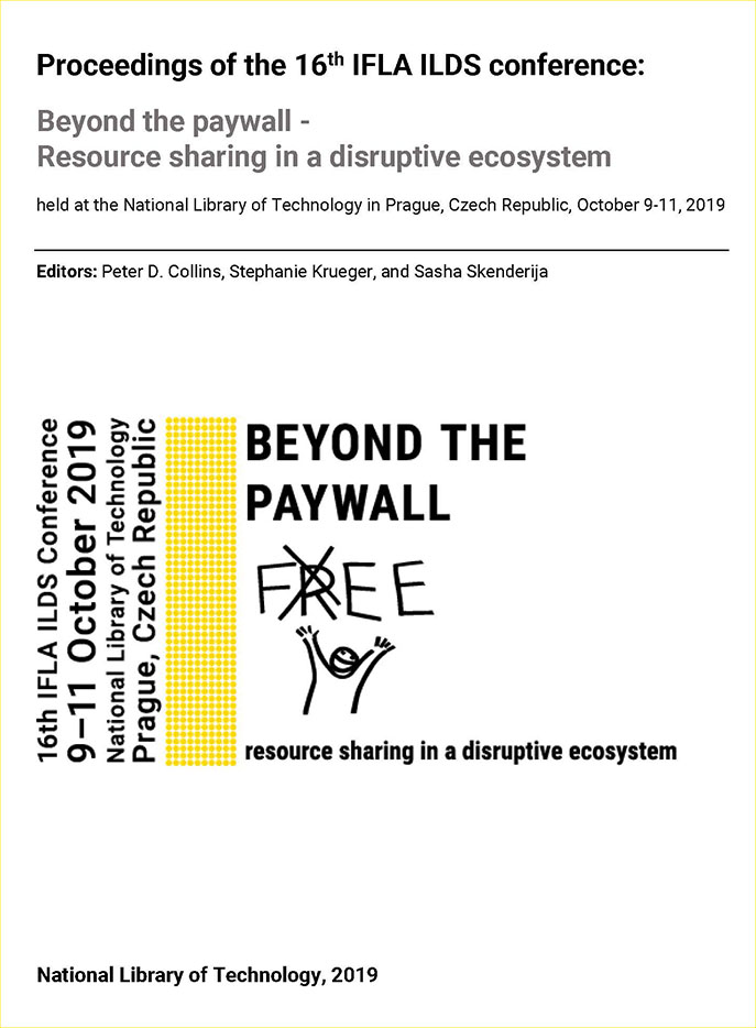 Proceedings Of The 16th Ifla Ilds Conference Beyond The Paywall
