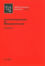 Functional Requirements for Bibliographic Records