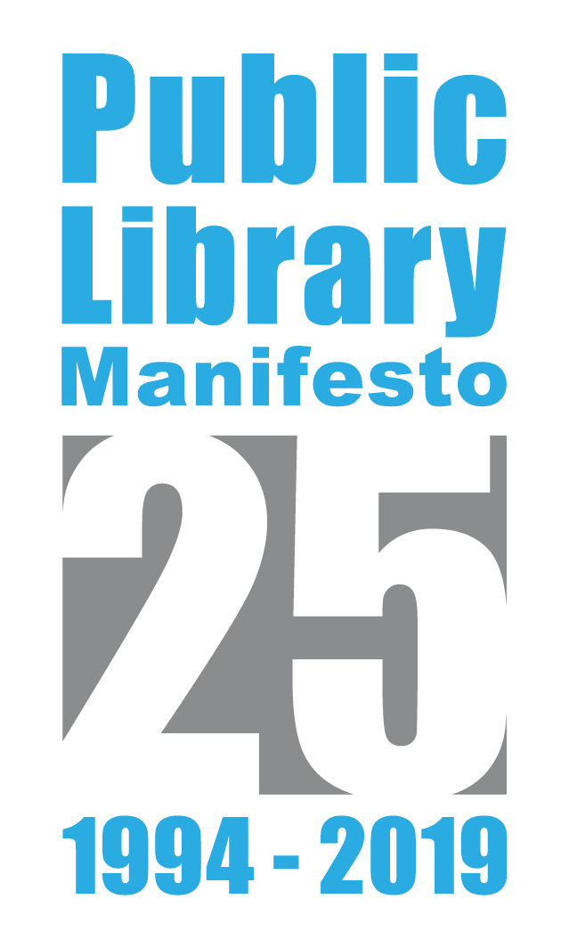 Bildergebnis für public library manifesto logo"