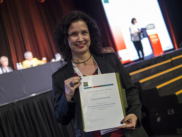 ​Silvia Cecilia Anselmi:  IFLA Commumicator of the year 2013
