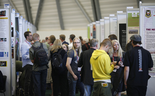 Poster Sessions at WLIC 2012 in Helsinki