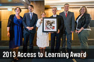 Bill & Melinda Gates Foundation: 2013 Access to Learning Award