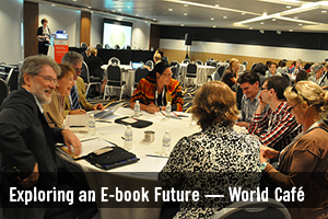 Session 109 Exploring an e-book future — World café