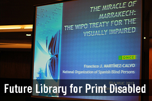 Search, find and read: three steps to access; what has the future library to offer the print disabled?