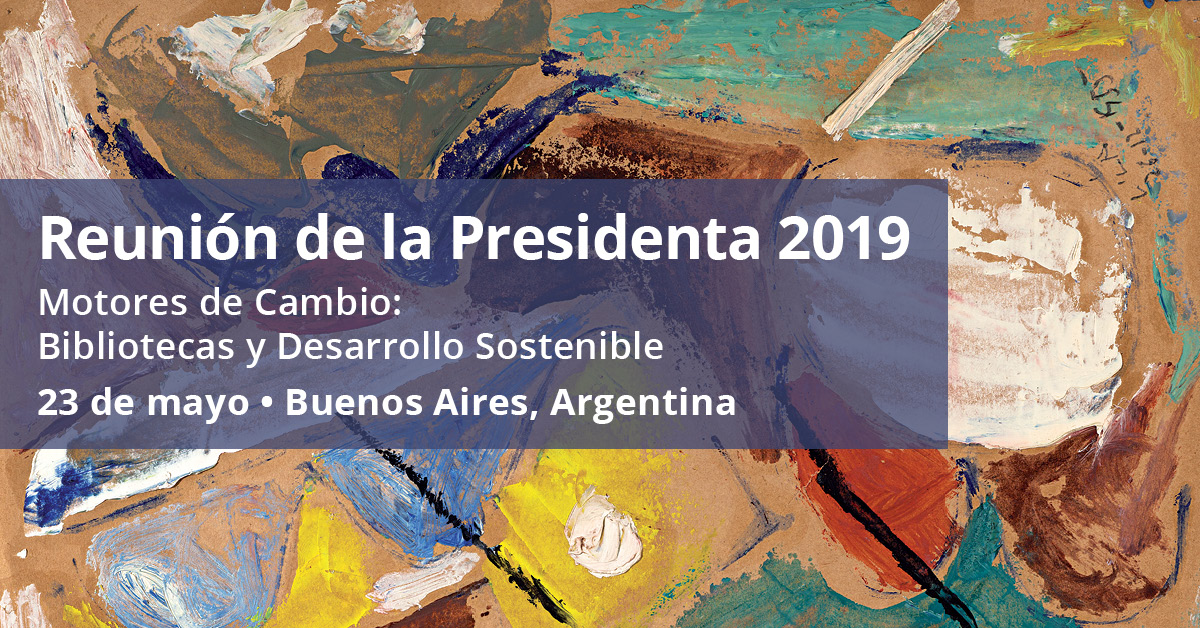 Reunión de la Presidenta de la IFLA 2019