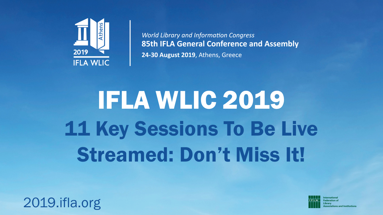 IFLA WLIC 2019 live stream