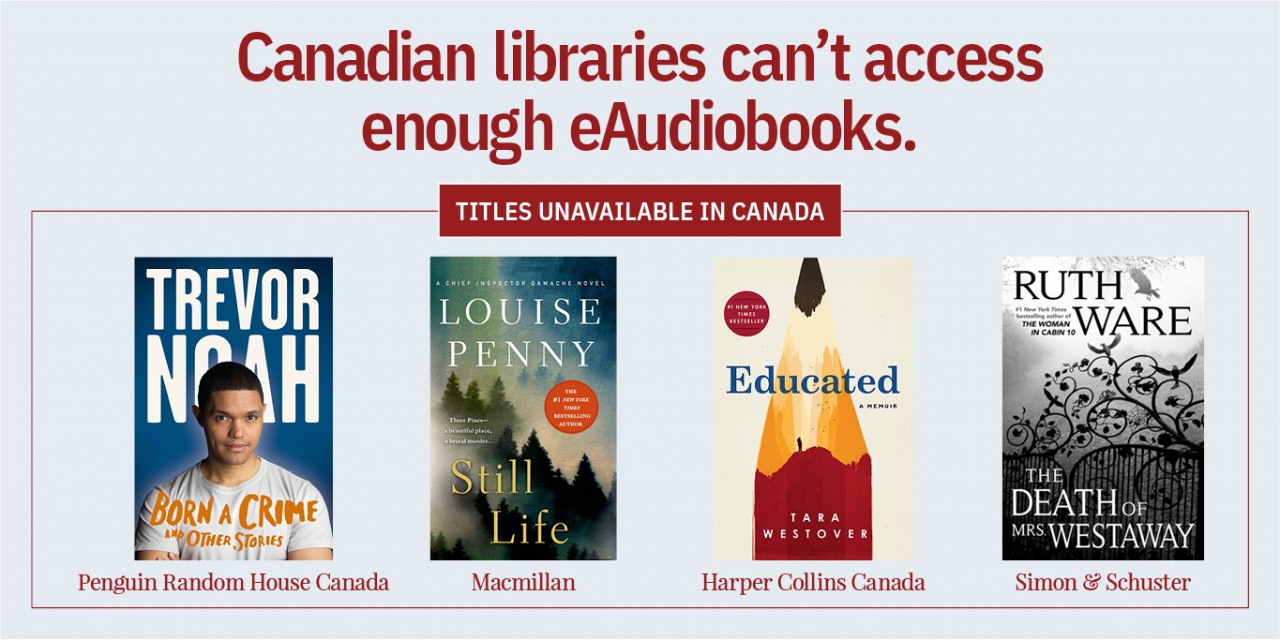 Graphic from the Canadian Urban Libraries Council Campaign