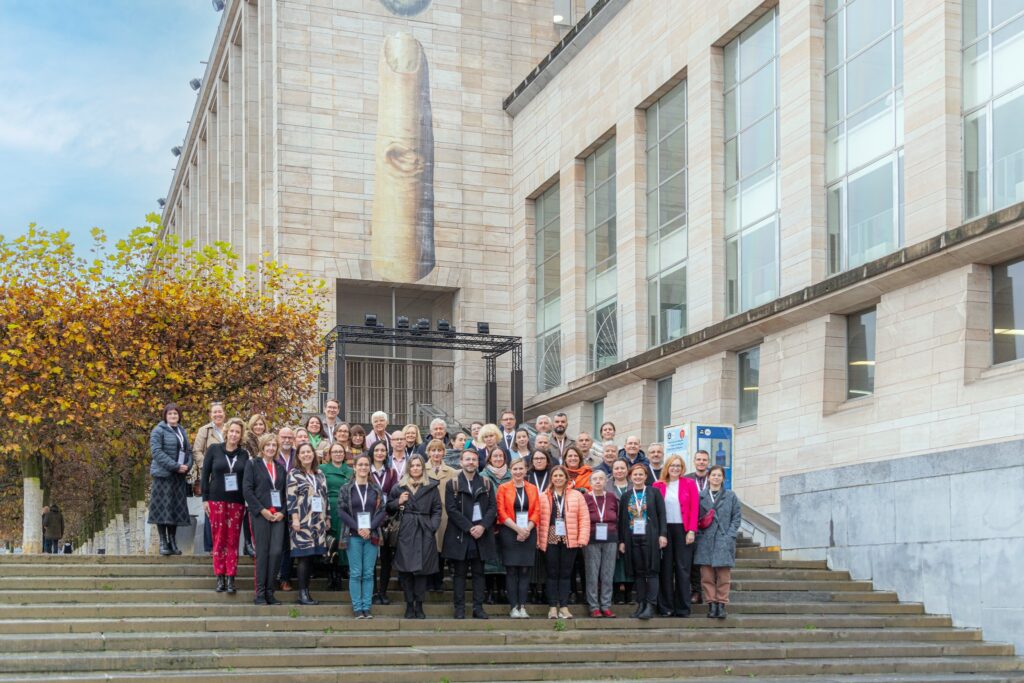 Participants of the Strong and Sustainable Library Fields in Europe workshop, Brussels, Belgium, 21-23 Nov 2023