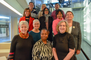 Group picture of the IFLA Governing Board members at IFLA HQ, The Hague, The Netherlands