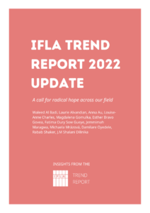 Cover of the 2022 IFLA Trend Report Update