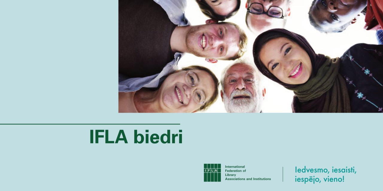 The IFLA Membership leaflet translated into Latvian