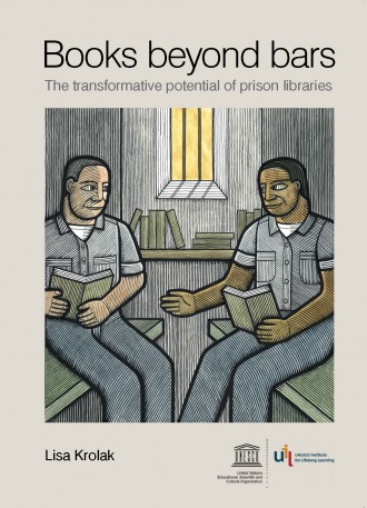Front cover, Books Beyond Bars. Cover: UNESCO Institute for Lifelong Learning. Image: Clifford Harper 