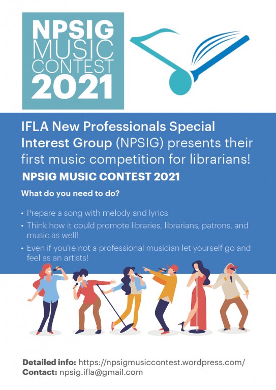 "NPSIG Music Contest 2021" - first music competition for librarians
