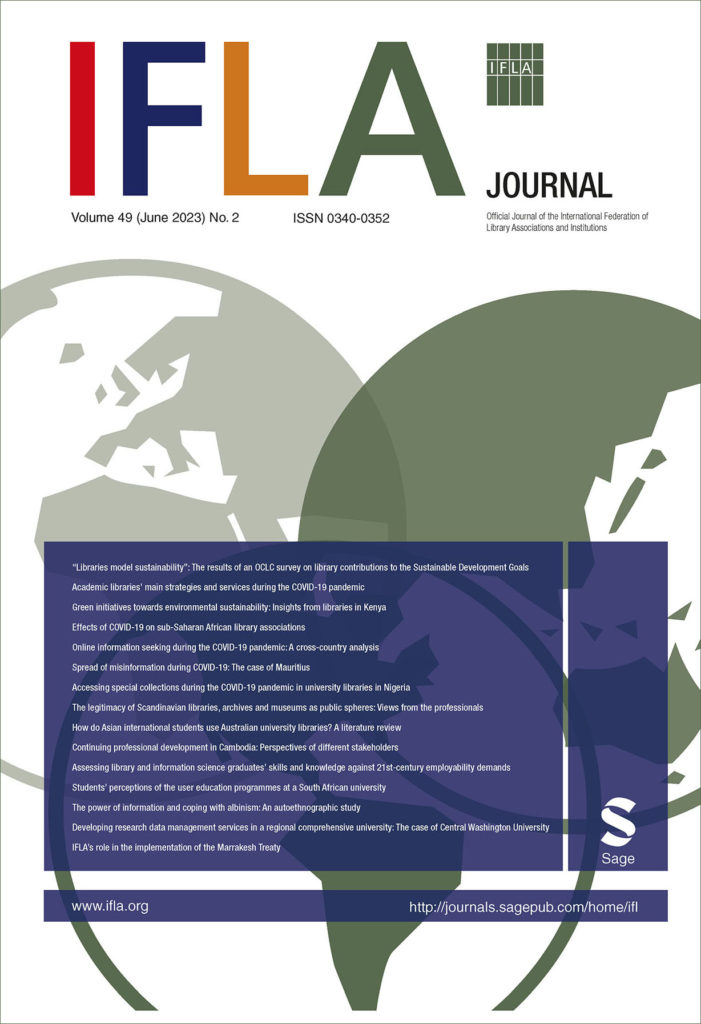 IFLA Journal Volume 49, No.2 (June 2023)