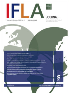 IFLA Journal Volume 49, No.3 (October 2023)
